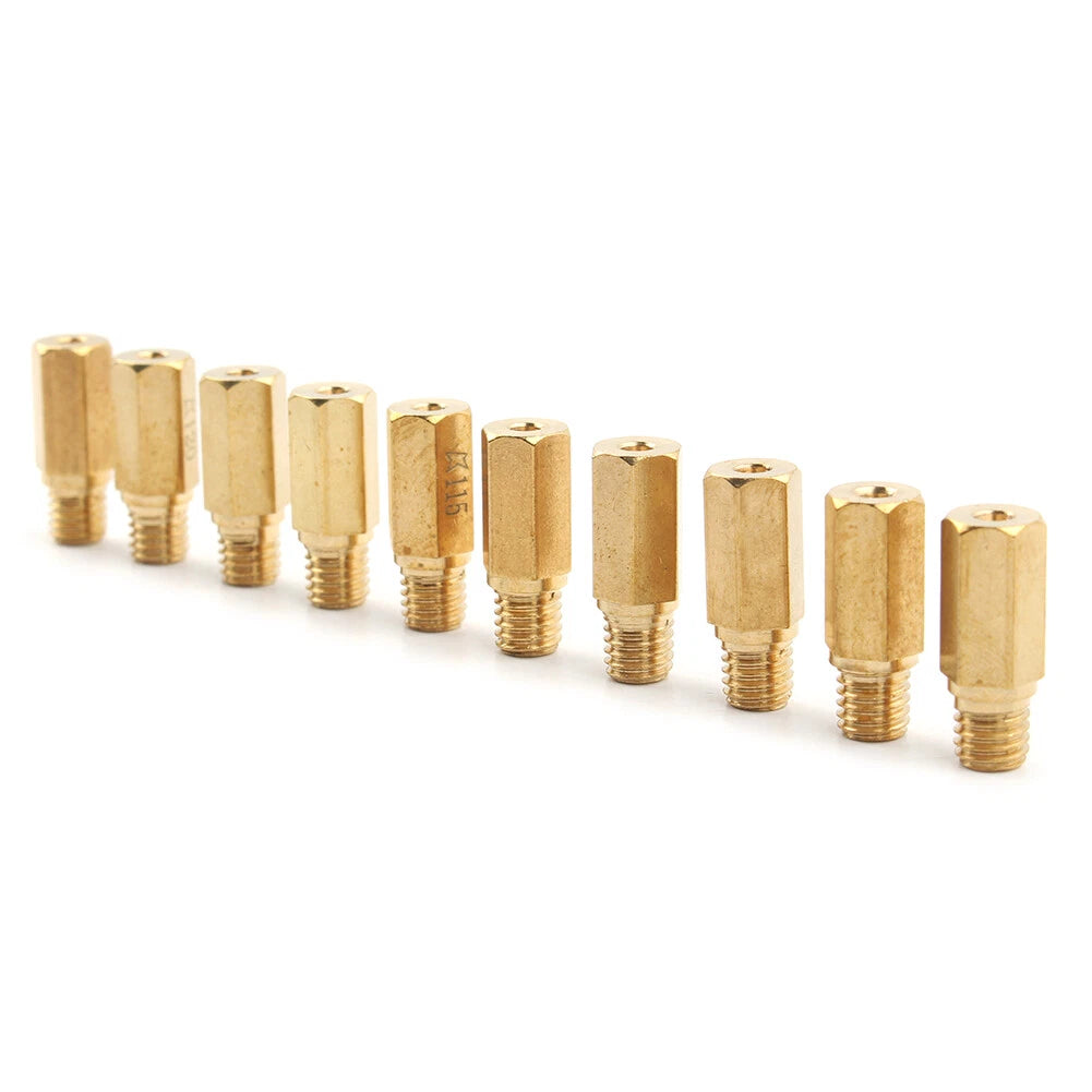 10 x M5 Main Jets Carburetor for OKO KOSO PWK BD CRS FCR FCR-MAX PD PE