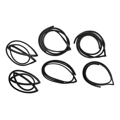 6x Weatherstrip Door Rubber Seal Windshield Fits Datsun Sunny 1200 B110 4D Sedan