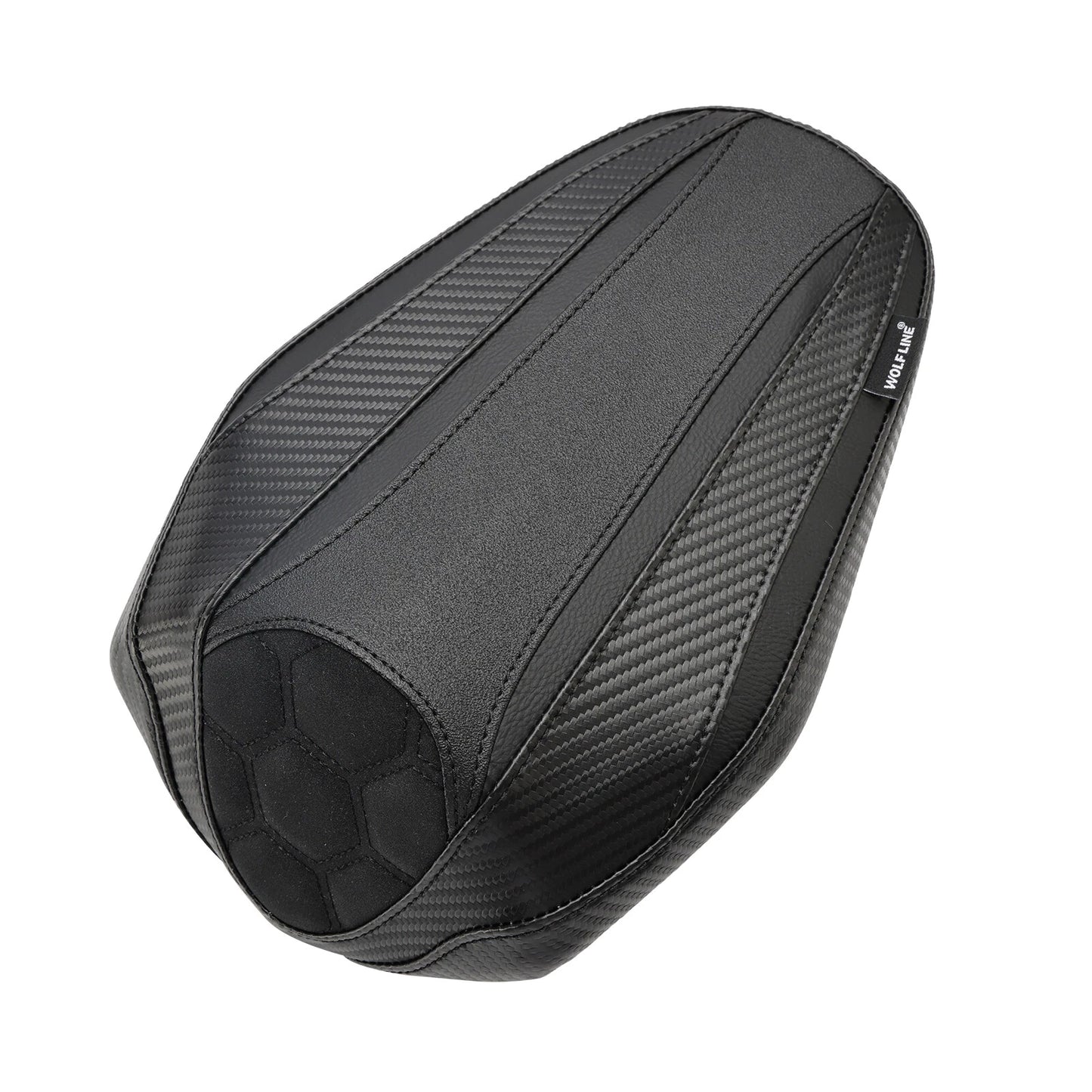 Passenger Rear Seat Cushion Black for Kawasaki ZX-4R (2023)