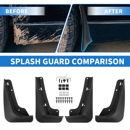 Mud Flaps Front & Rear for Chevrolet Equinox (2025)