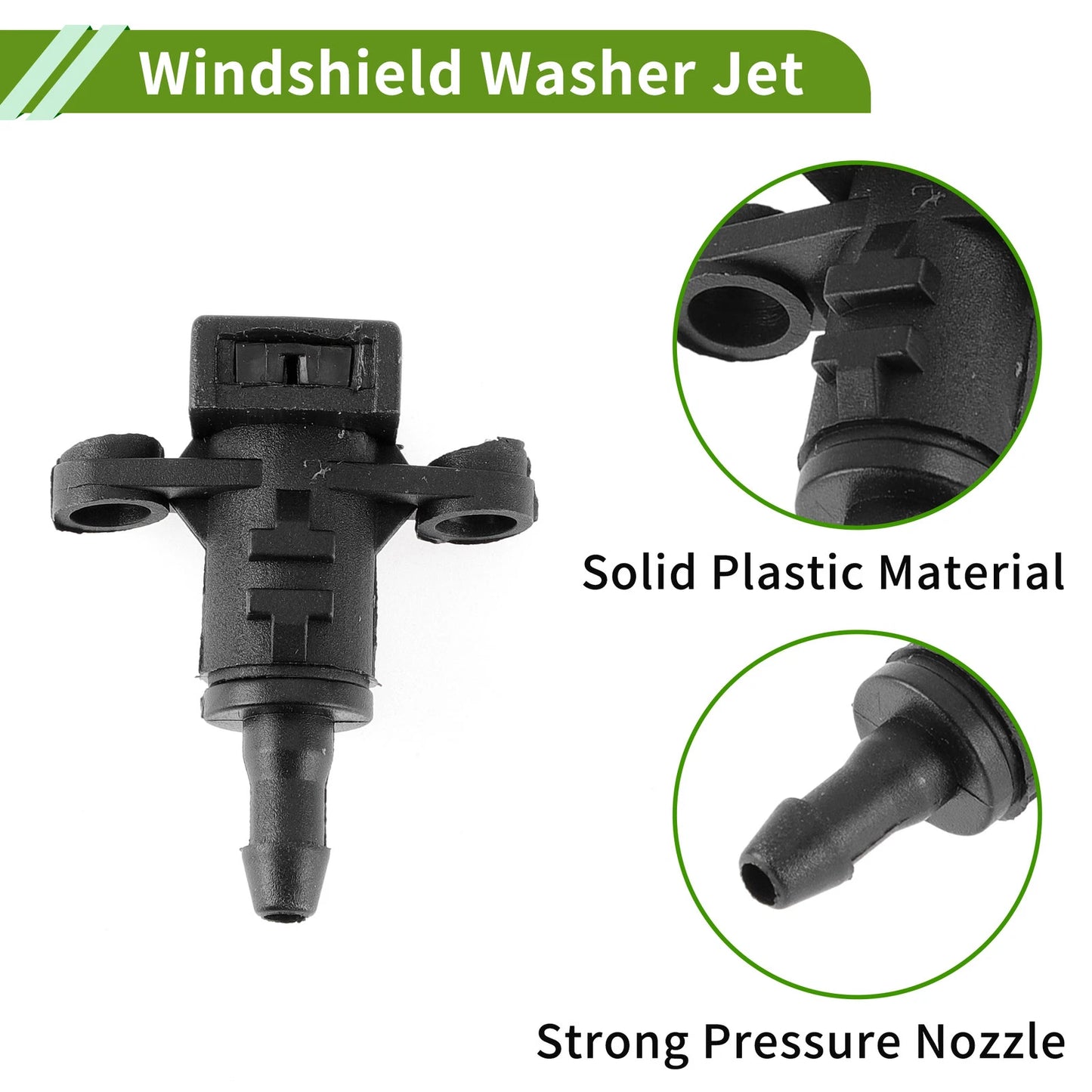 Windshield Washer Nozzle & Hose Connector for Kia