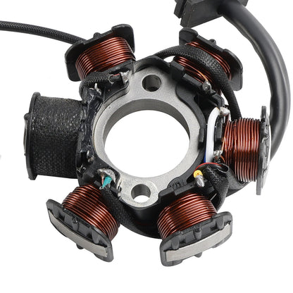 6 Pole Stator Alternator for Kymco Activ 110, 50 SR, Unik 110, Nexxon 50