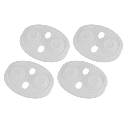 4 x Car Door Shock Absorber Buffer Pads for Door Latch Protector (All Years)