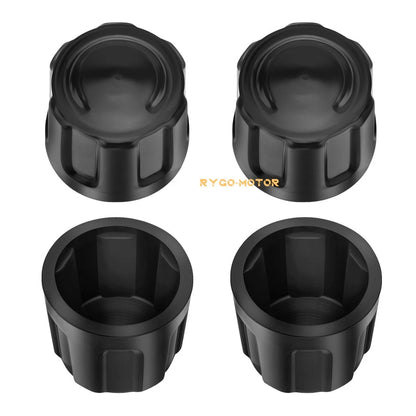 4x Center Hub Wheel Caps for Suzuki Quadmaster 50 LTA50 2x4 (2002–2005)