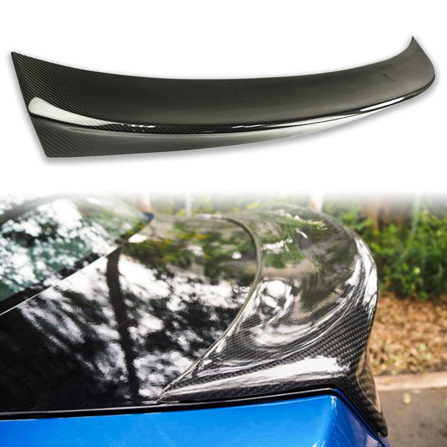 Carbon CSL Type Boot Spoiler for Subaru Impreza WRX STI Sedan (2011-2014)