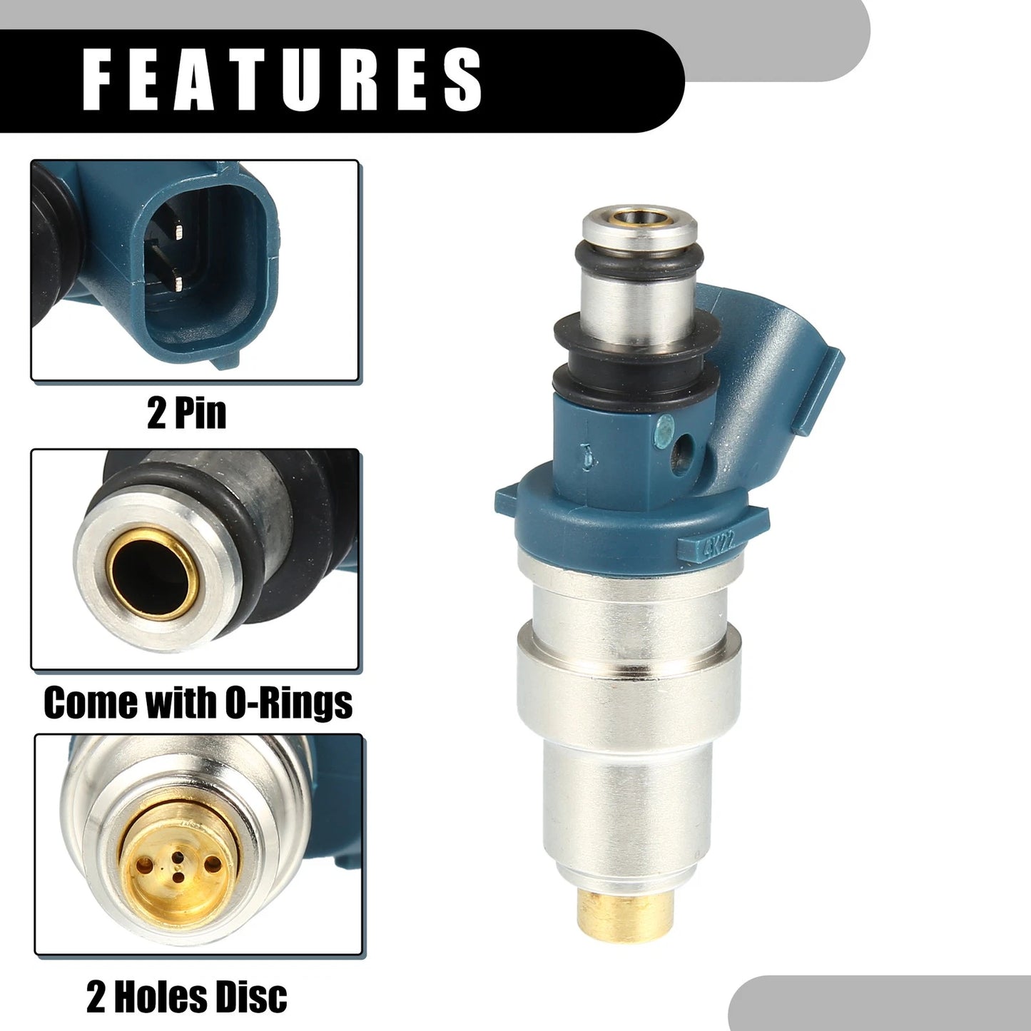 Fuel Injectors for Toyota Tacoma (1995-1999) - 4 x Engine Fuel Injectors