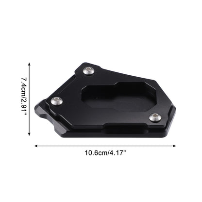Set Aluminum Alloy Motorcycle Kickstand Plate Pad for BMW R1250GS (18–19)