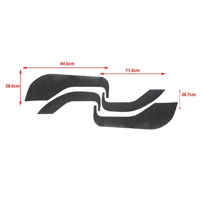 4 x Car Door Anti Kick Pad Protection Covers for Ford Mustang Mach-E (2021-2022)