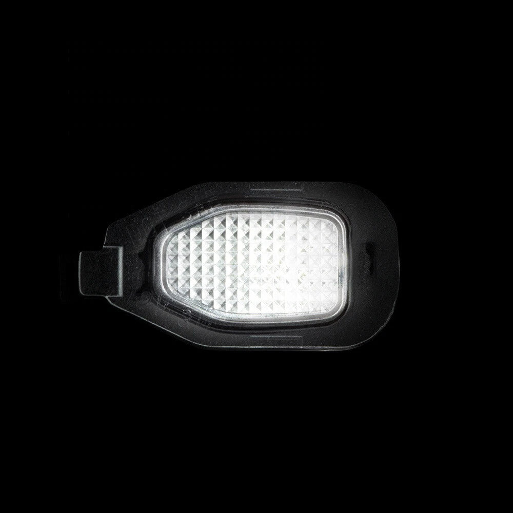 White LED Side Mirror Puddle Lights for Ford Mustang (2013–2014)