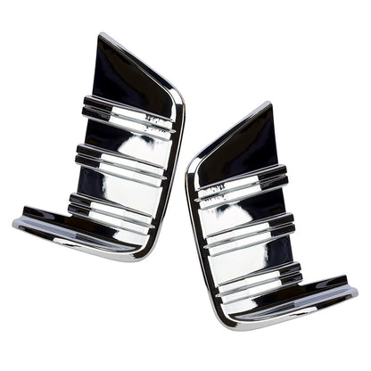 Chrome Front Fog Light Cover Trim for Chevrolet Silverado 1500 (2019-2022)