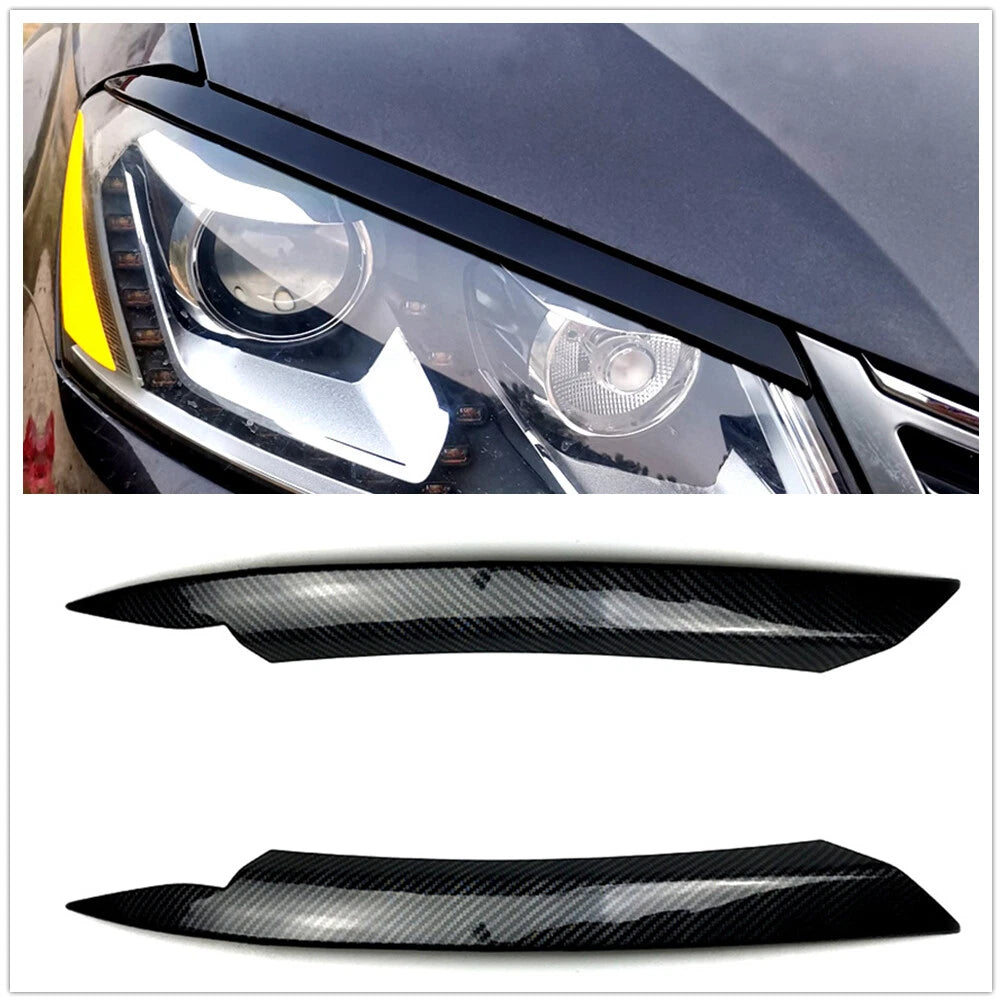 Headlight Eyebrow Eyelid Covers for VW Passat B7 (2010-2015)
