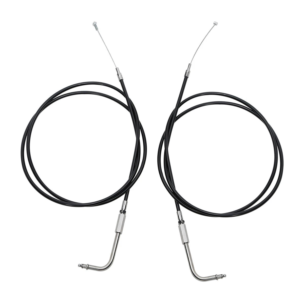 Throttle Cables 63in 160cm for Harley Sportster XL883 XL1200 Super Low Custom