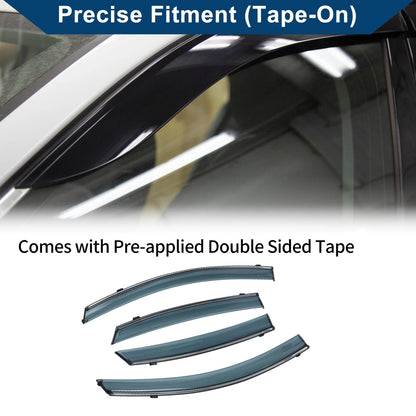Window Deflectors for Nissan Sentra Side Vent Visors (2013-2019)