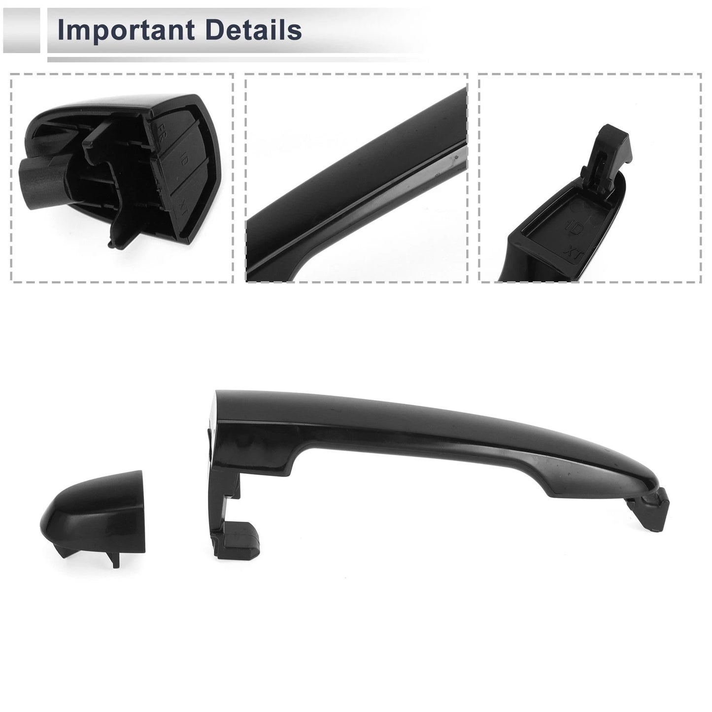 Front Right Exterior Door Handle for Kia Rondo (2007-2011)