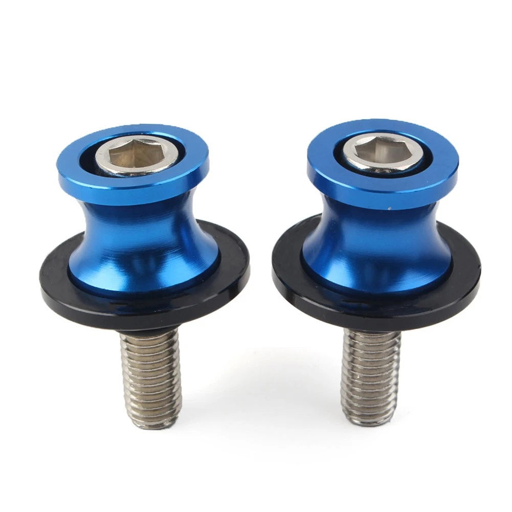 8MM Swingarm Spools Slider Stand Screws for KAWASAKI ZX6R (2012-2021) Blue