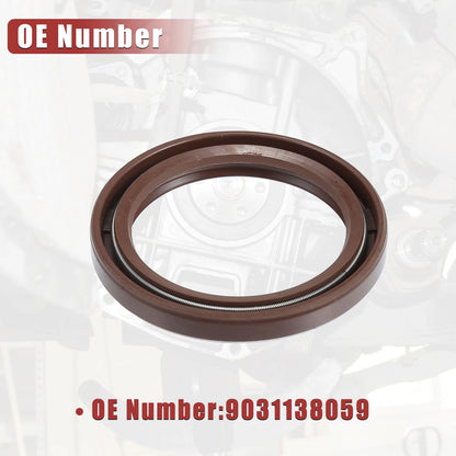 2 x Engine Crankshaft Seals for Toyota Corolla, Scion (1998-2008)