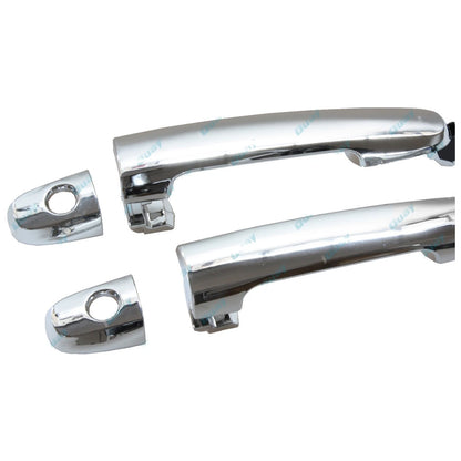 Chrome Front Door Handles LH+RH for Toyota Hilux GGN15 GGN25 KUN16 KUN26 TGN16