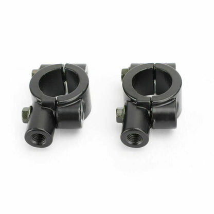 2 x 8mm Left Hand Thread Mirror Clamp for Motorcycle Trike