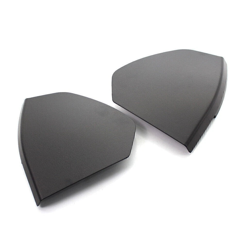 Black Front Door Upper Cover Trim Pair for Mercedes Benz E-Class (2003-2009)