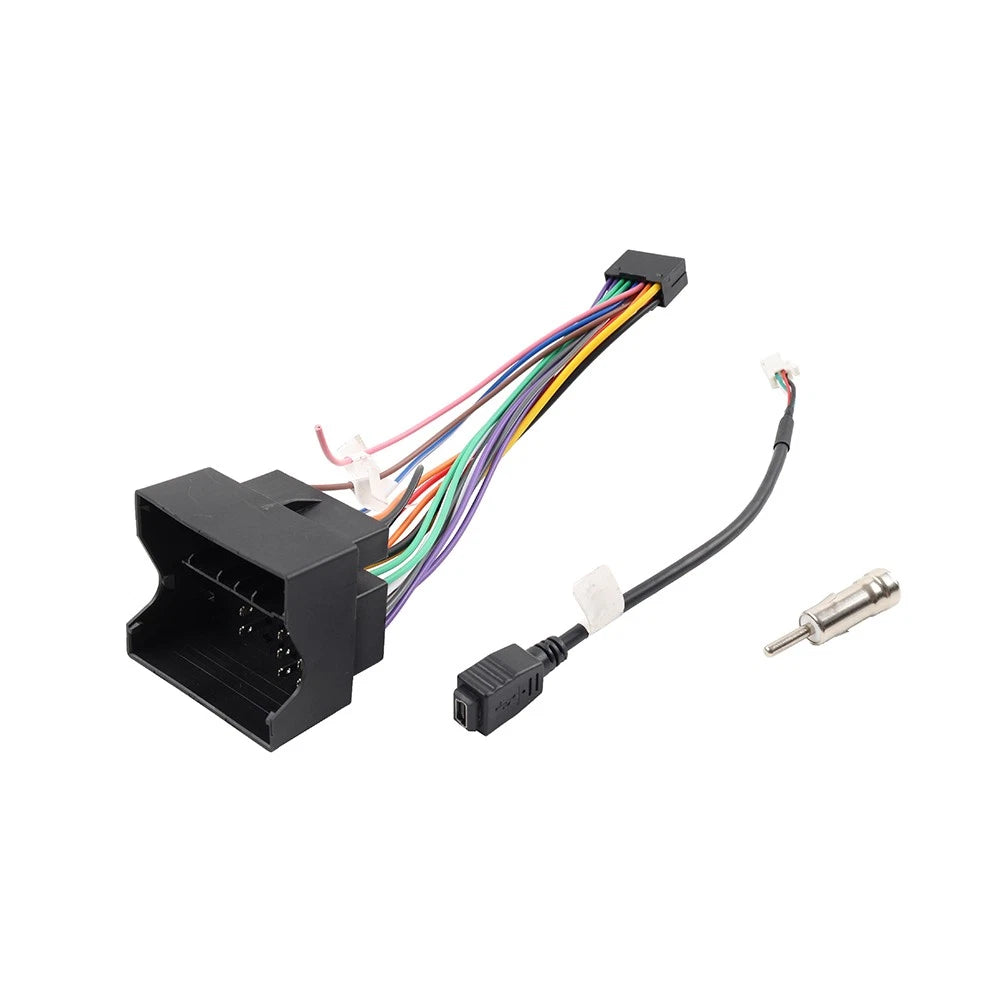 Stereo Audio 16PIN Power Wiring Harness Adapter for Ford Focus, Transit (2000-2023)