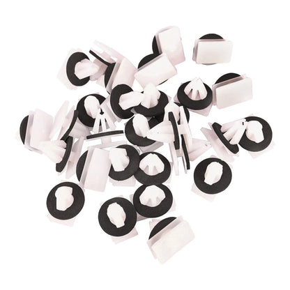 100 Nylon Panel Moulding Clips with seal for GM Chevy Avalanche (2002–2002)