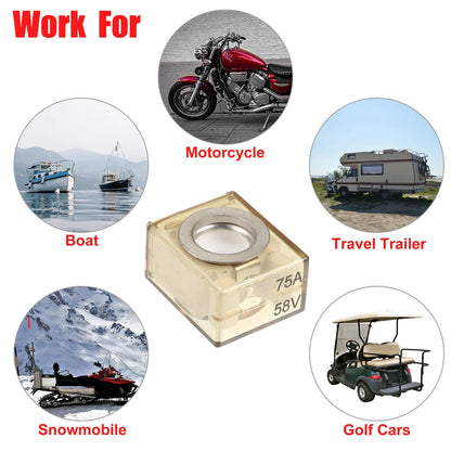 75A Fuse Terminal for Marine Battery