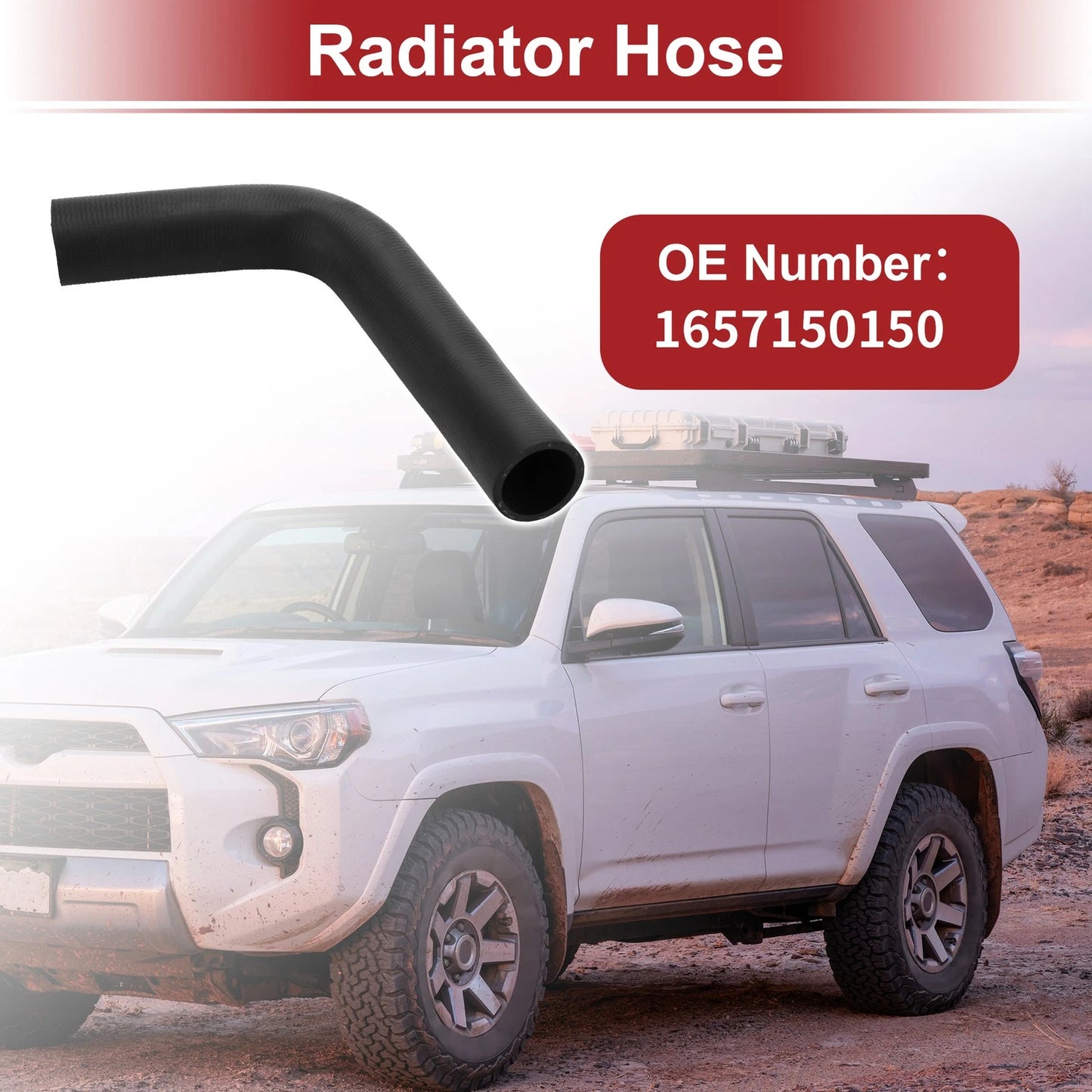 Radiator Hose for Toyota Land Cruiser V8 4.7L (1998–2007)