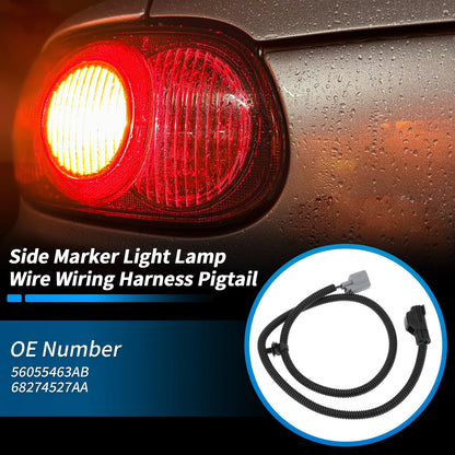 Side Marker Light Wiring Harness for Jeep Wrangler (2007-2018)
