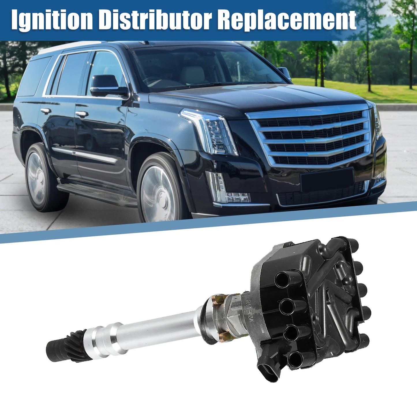 Ignition Distributor for Cadillac/Chevrolet/GMC SUV/Van V8 5.0L