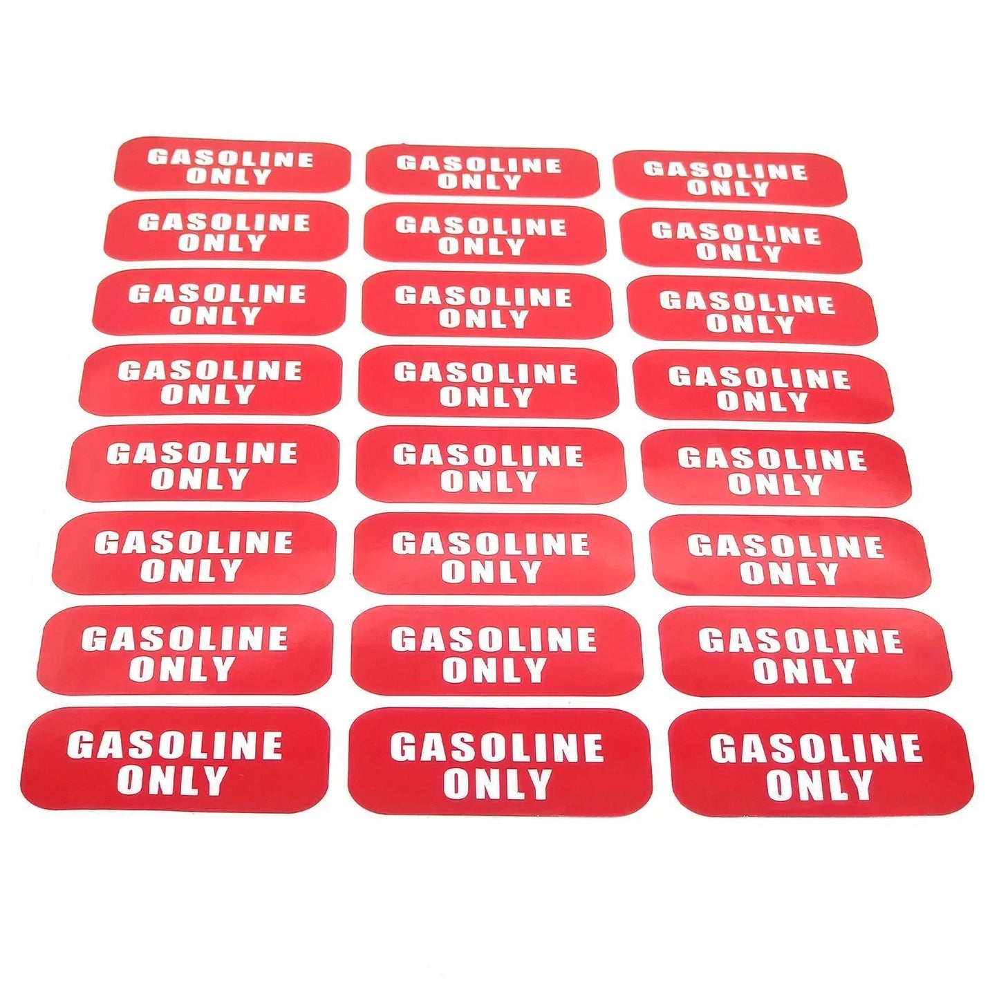 Gasoline Only Fuel Caution Warning Decal for Boat, PWC, Jet Ski, 24x