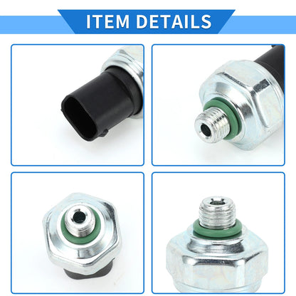 A/C Pressure Switch Sensor for BMW E39 E60 525 530 540 E38 E65 E66 (1997-2010)