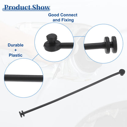 4 Pcs Fuel Tank Cap Tether Rope for BMW 740i (2011-2015)