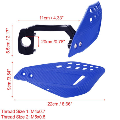 Set / Handguards Blue / for ATV