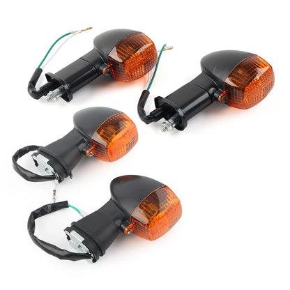 Front Rear Turn Signal Indicator Lights for Kawasaki Ninja ZX12R ZX9R ZX7R (2000-2006)