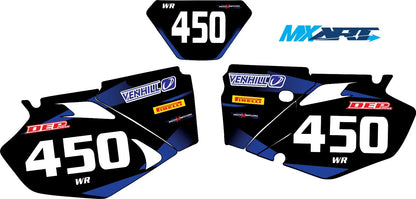 Custom Number Plates & Storm Graphics for Yamaha WR 450 F (2003-2006)