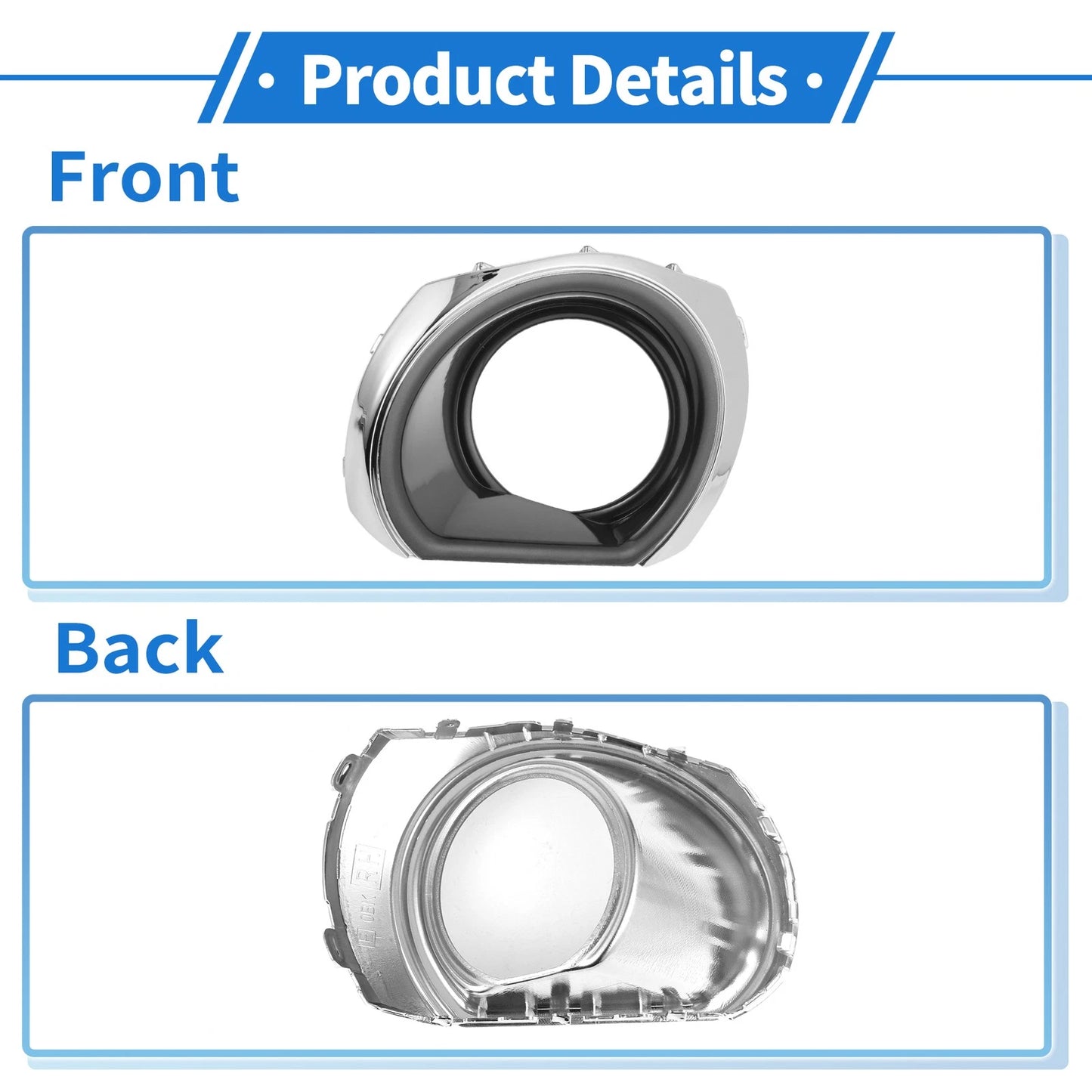 Front Right Fog Light Grill for Subaru Outback (2010-2012)