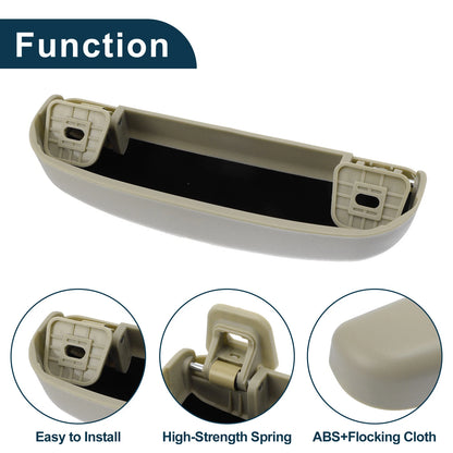 Sunglasses Case for Ford Everest Eyeglasses Holder Storage Box Beige (2015-2021)