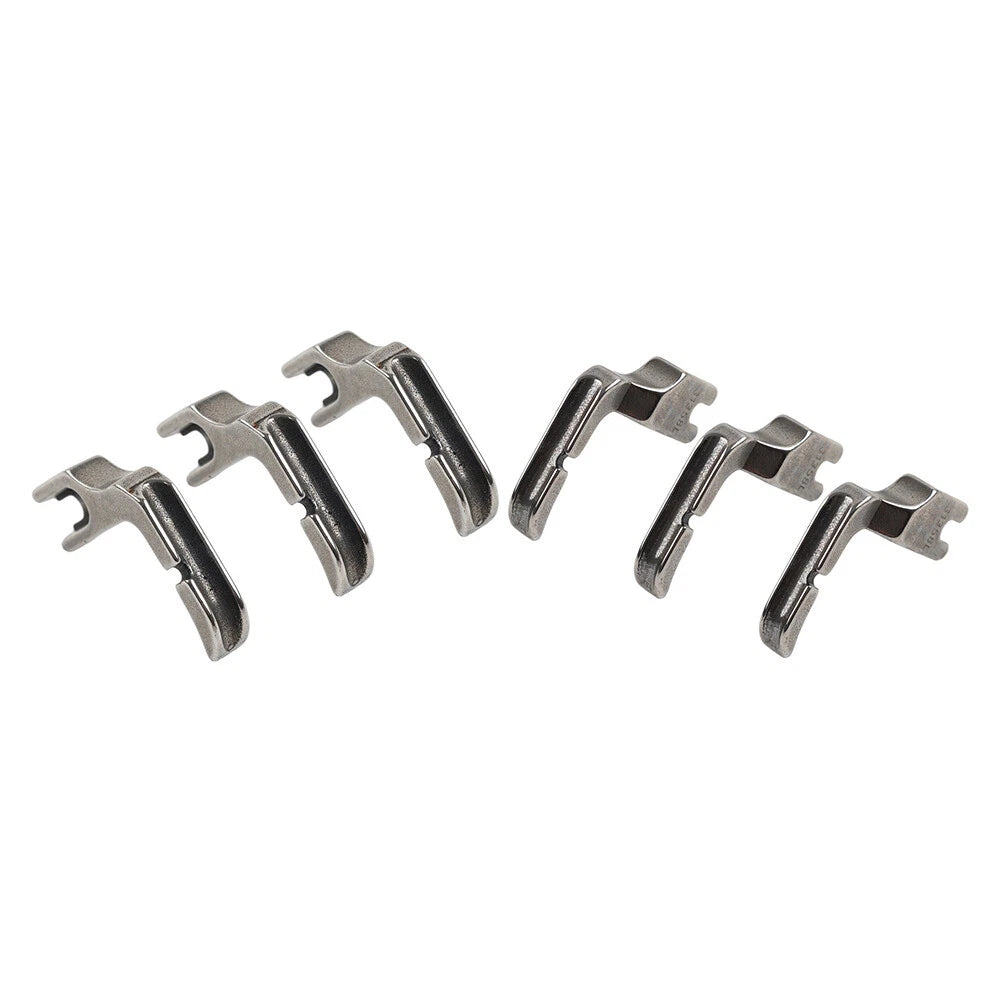 6 x Zipper Piping Feet for JUKI, BROTHER, HIGHLEAD, SINGER, CONSEW