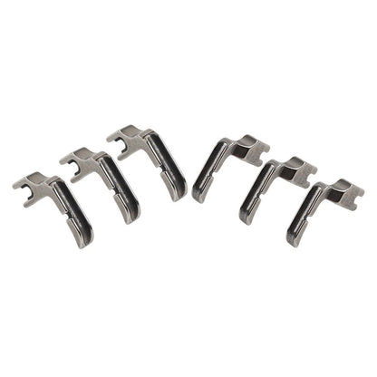 6 x Zipper Piping Feet for JUKI, BROTHER, HIGHLEAD, SINGER, CONSEW