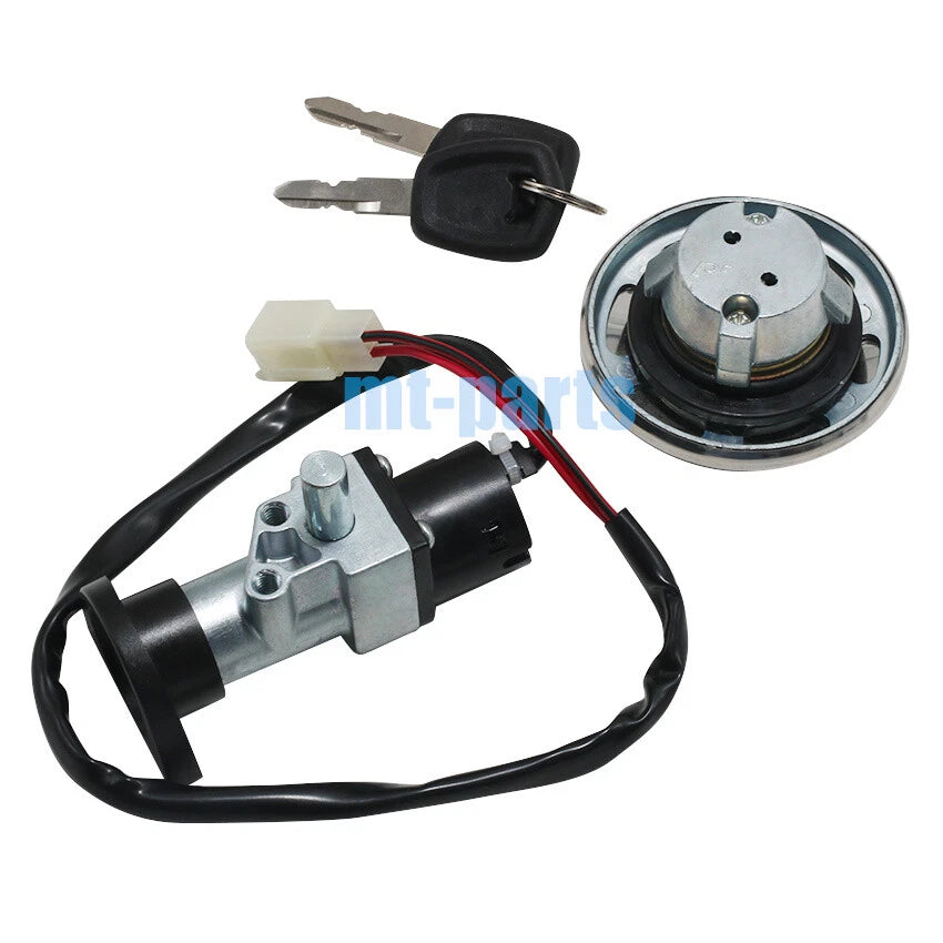Ignition Switch Key Fuel Cap Lock Set for Harley-Davidson XG750 (16-20)