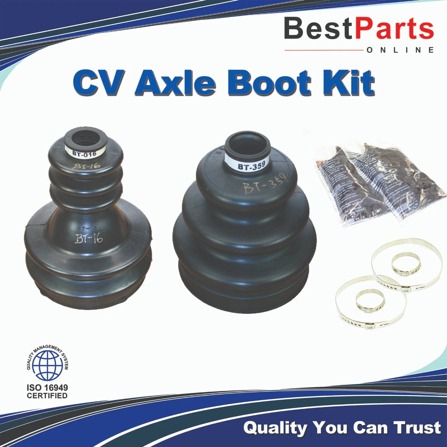 CV Axle Boot Repair Kit for Dodge Dakota 4WD (1987–1990)