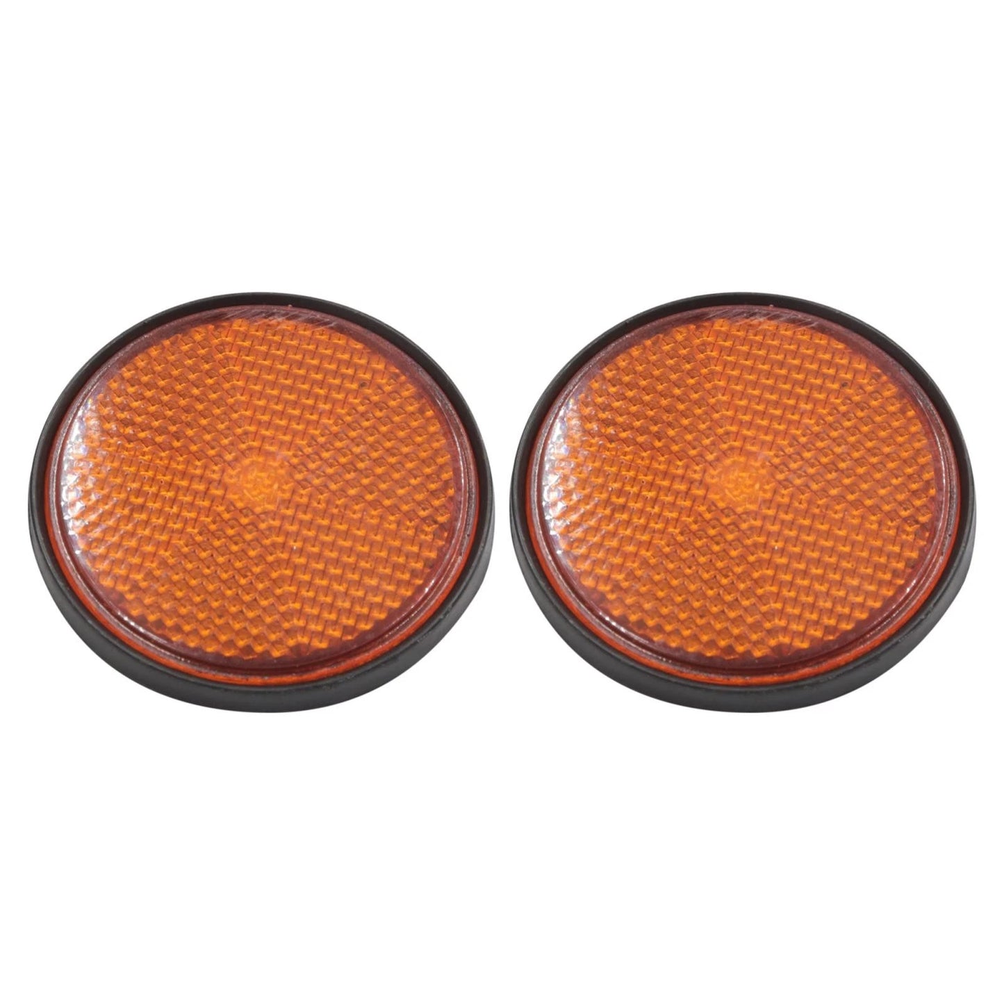 Reflectors 2 x 2.2" Dia for Motorcycle/Scooter