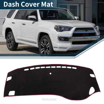 Dashboard Cover Mat for Honda Odyssey RC1 RC2 Sun Protector Black Red (2018-2023)
