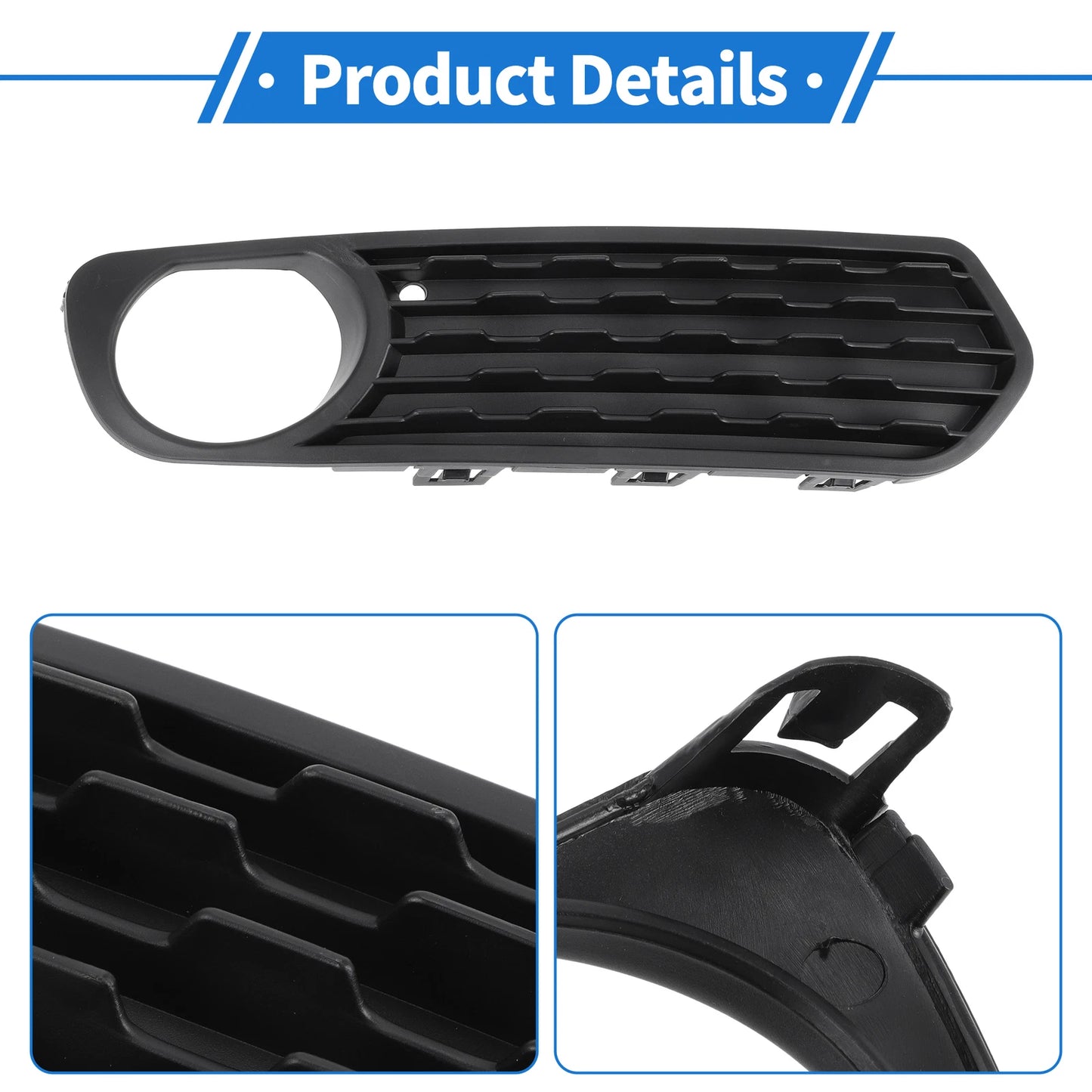 Front Right Fog Light Grill for BMW F20 F21 (2010-2012) - 1 x Light Cover