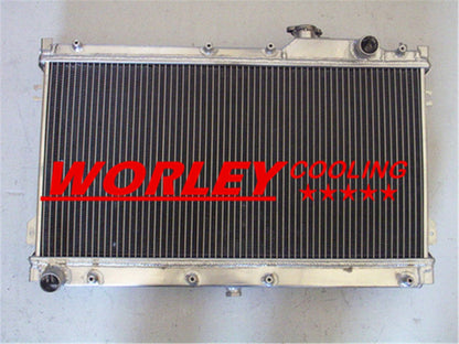 2ROW Aluminum Radiator & Shroud & Fan for Mazda Miata MX-5 (1990-1997)
