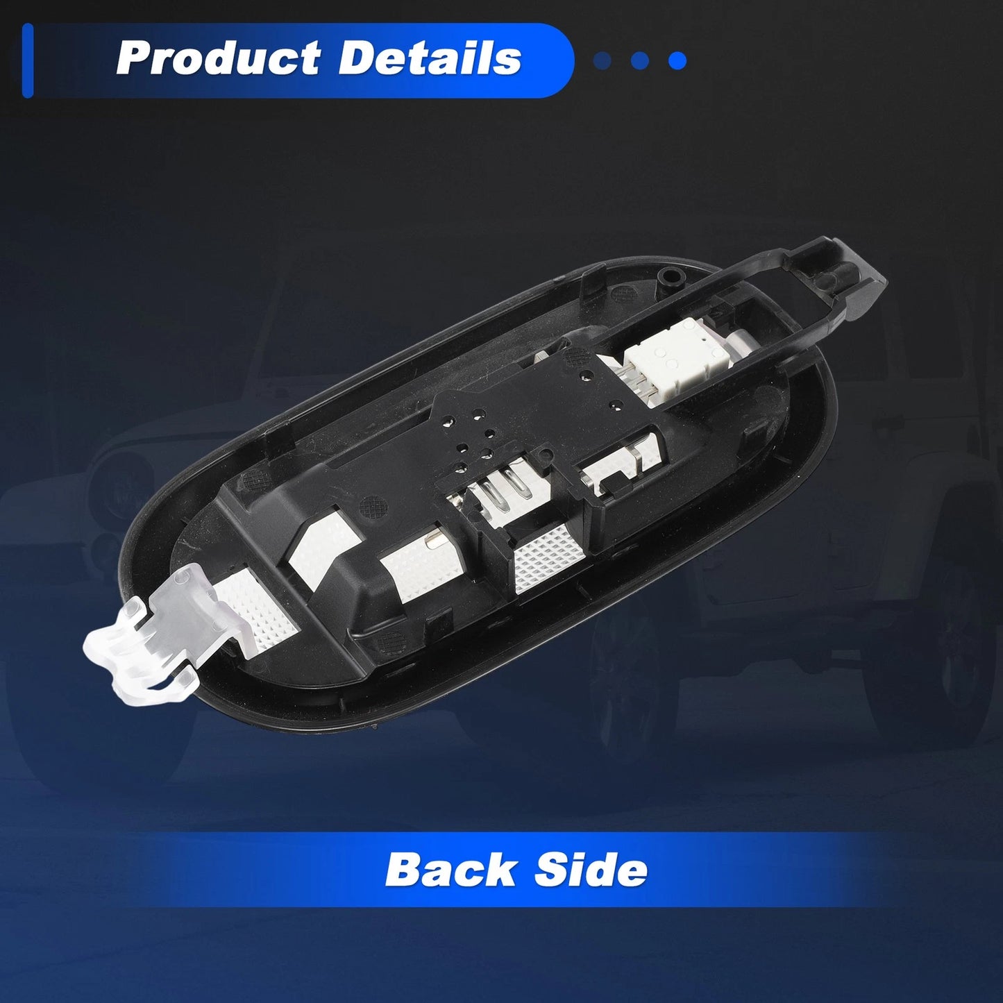 Rear Dome Light Assembly for Jeep Wrangler JK JKU (2011-2018)