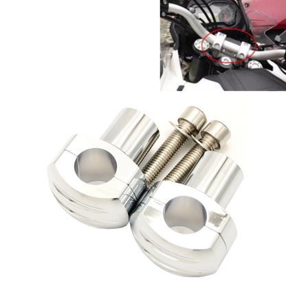 Handlebar Riser Clamp Kit for Harley, Honda, Kawasaki