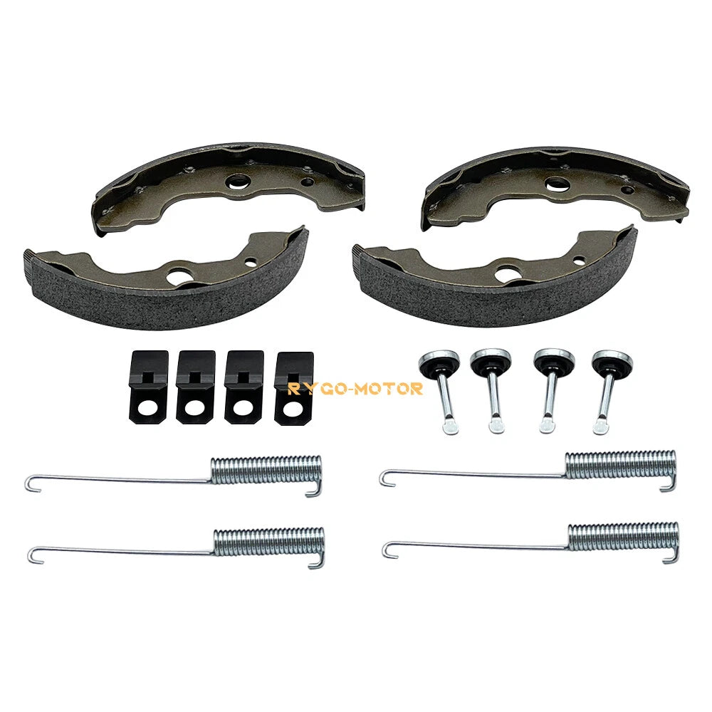 2 x Front Brake Shoes, Pins for Honda Rancher 350 (2000–2006)