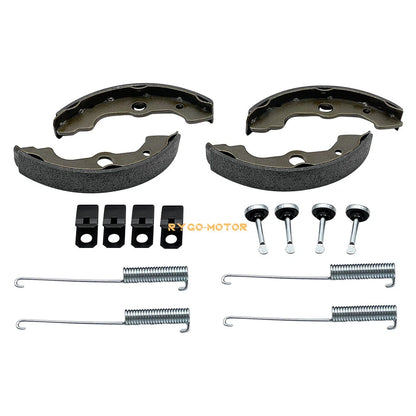 2 x Front Brake Shoes, Pins for Honda Rancher 350 (2000–2006)