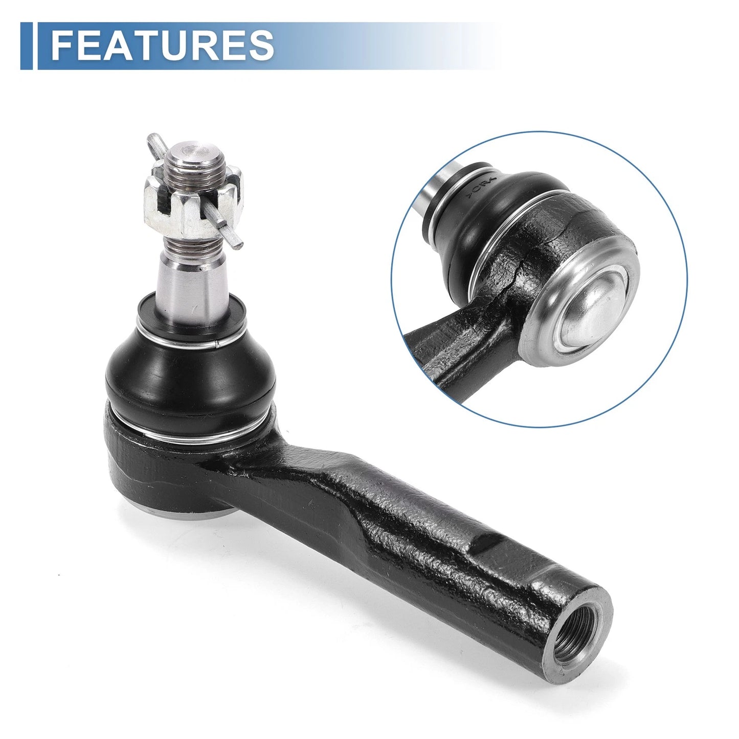 Front Tie Rod End Links for Chevrolet Colorado / GMC Canyon (2006 - 2007)